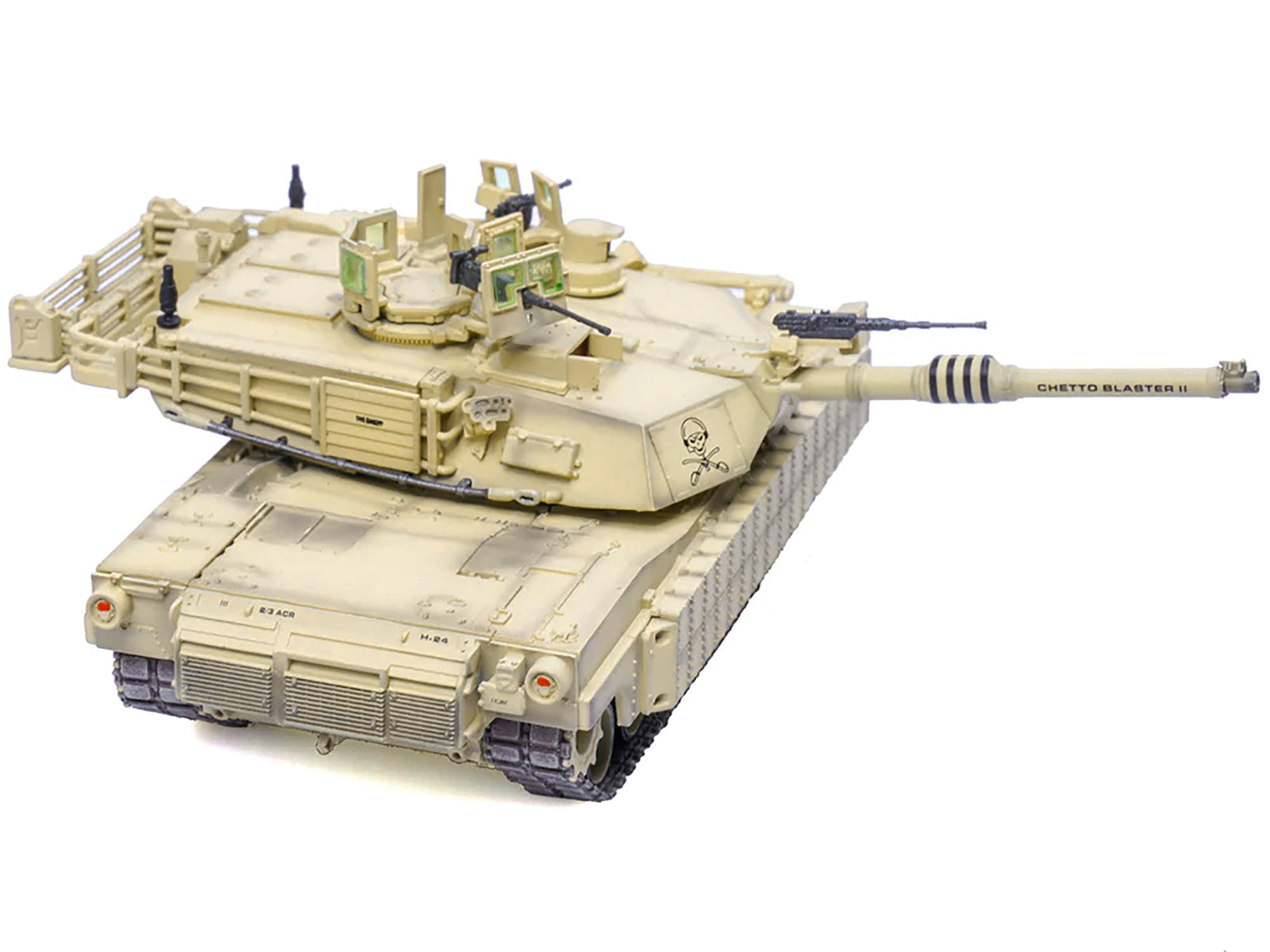 M1A2 TUSK I Battle Tank "Ghetto Blaster II" "U.S. Army 3rd Squadron 3rd Armoured Cavalry Regiment FOB Hammer Iraq" (2011) 1/72 Diecast Model by Panzerkampf - image 3