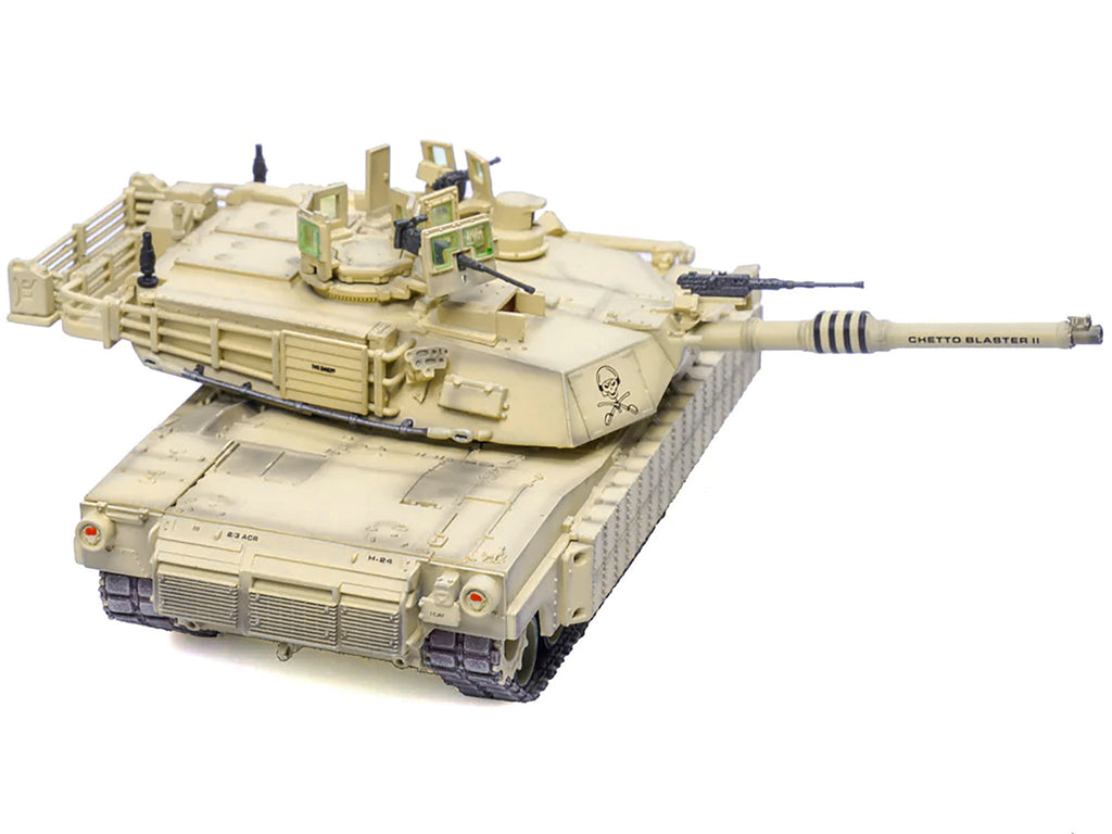 M1A2 TUSK I Battle Tank "Ghetto Blaster II" "U.S. Army 3rd Squadron 3rd Armoured Cavalry Regiment FOB Hammer Iraq" (2011) 1/72 Diecast Model by Panzerkampf - image 3