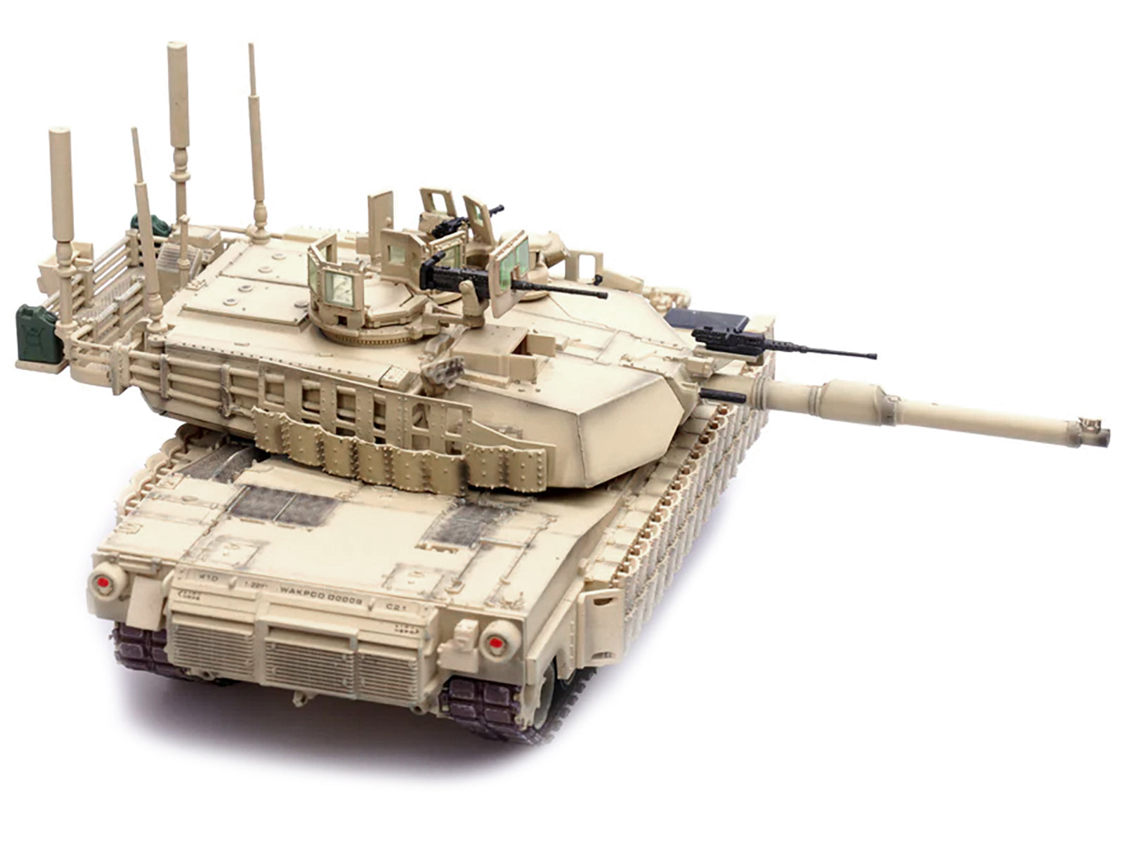 General Dynamics M1A2 Abrams TUSK II MBT (Main Battle Tank) "1st Battalion 22nd Infantry Regiment 1st Brigade 4th Infantry Division Baghdad" (2008) "Armor Premium" Series 1/72 Diecast Model by Panzerkampf - image 4