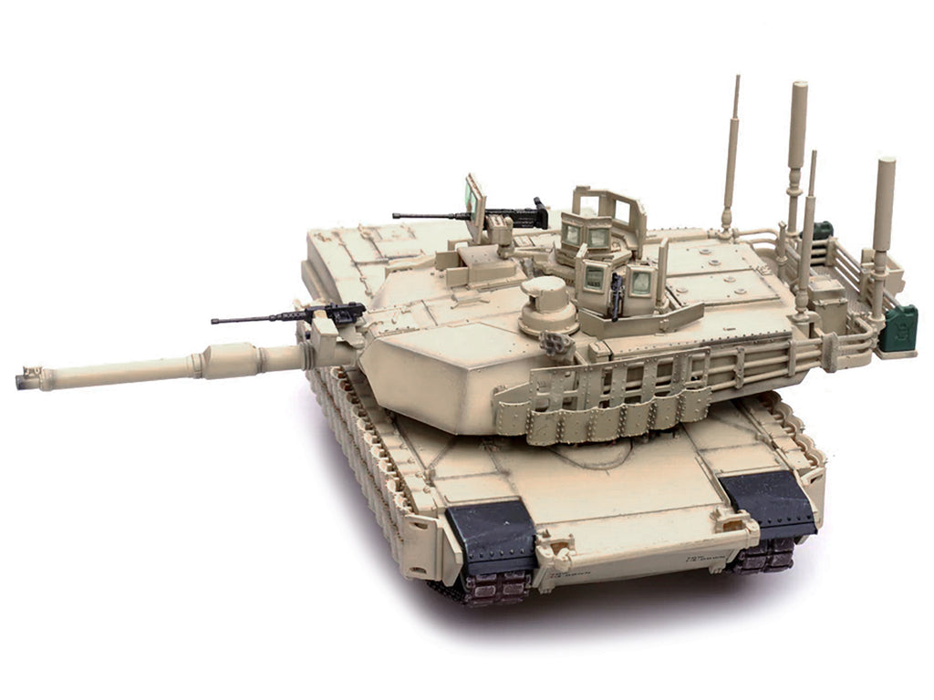 General Dynamics M1A2 Abrams TUSK II MBT (Main Battle Tank) "1st Battalion 22nd Infantry Regiment 1st Brigade 4th Infantry Division Baghdad" (2008) "Armor Premium" Series 1/72 Diecast Model by Panzerkampf - image 5
