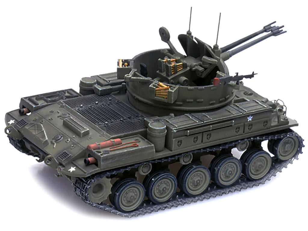 M42 Duster Self-Propelled Anti-Aircraft Gun "Iron Coffin" "US - Vietnam War" 1/72 Diecast Model by Panzerkampf