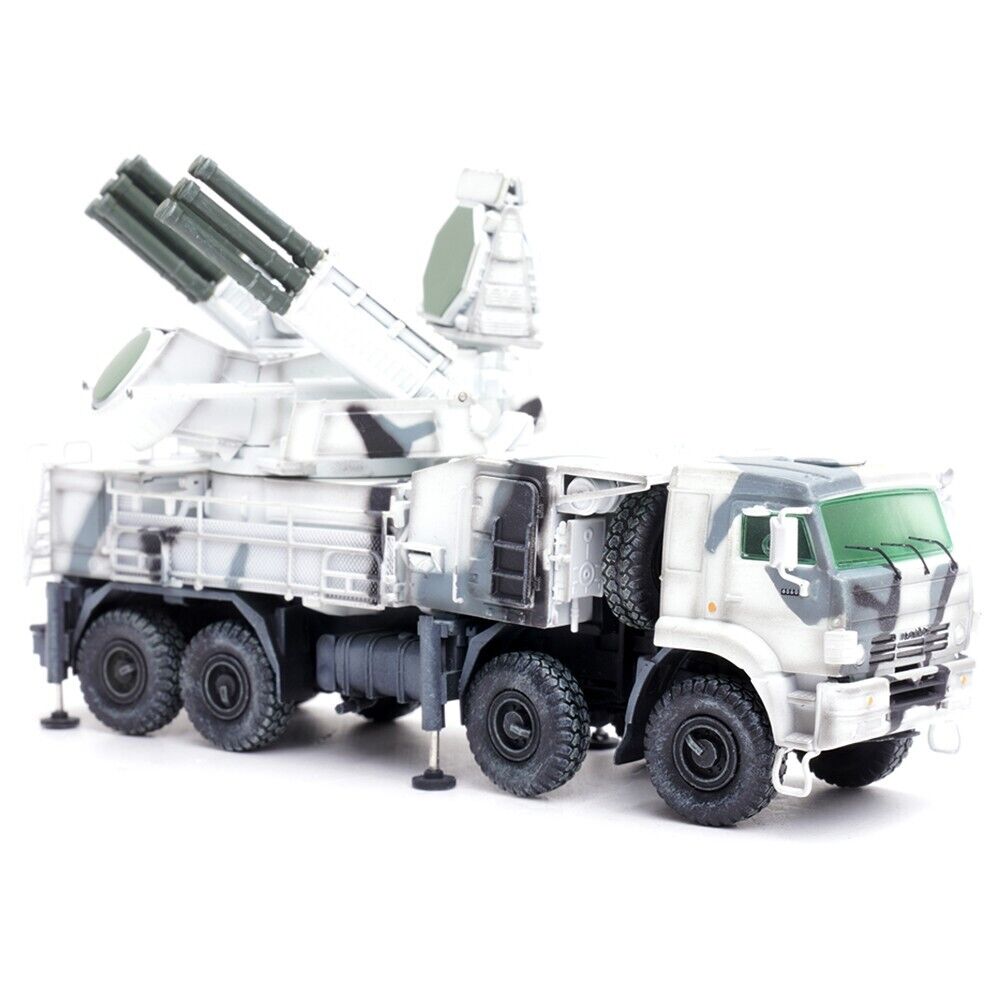 Pantsir S1 96K6 Self-Propelled Air Defense Weapon System Winter Camouflage "Russia's Arctic Forces" "Armor Premium" Series 1/72 Diecast Model by Panzerkampf - image 4