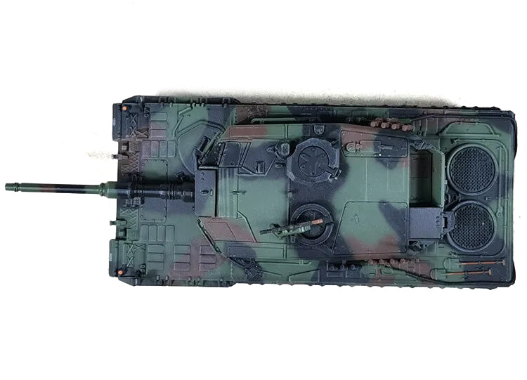 Leopard 2A4 Main Battle Tank with Snorkel "NATO Camouflage" German Army "Armor Premium" Series 1/72 Diecast Model by Panzerkampf - image 4