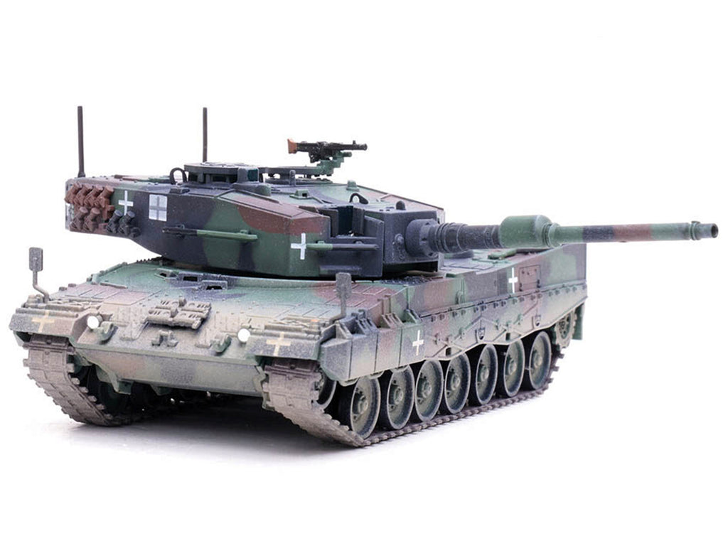 Leopard 2A4 Main Battle Tank with Snorkel "3-Tone Camouflage" Ukrainian Army "Armor Premium" Series 1/72 Diecast Model by Panzerkampf - image 2