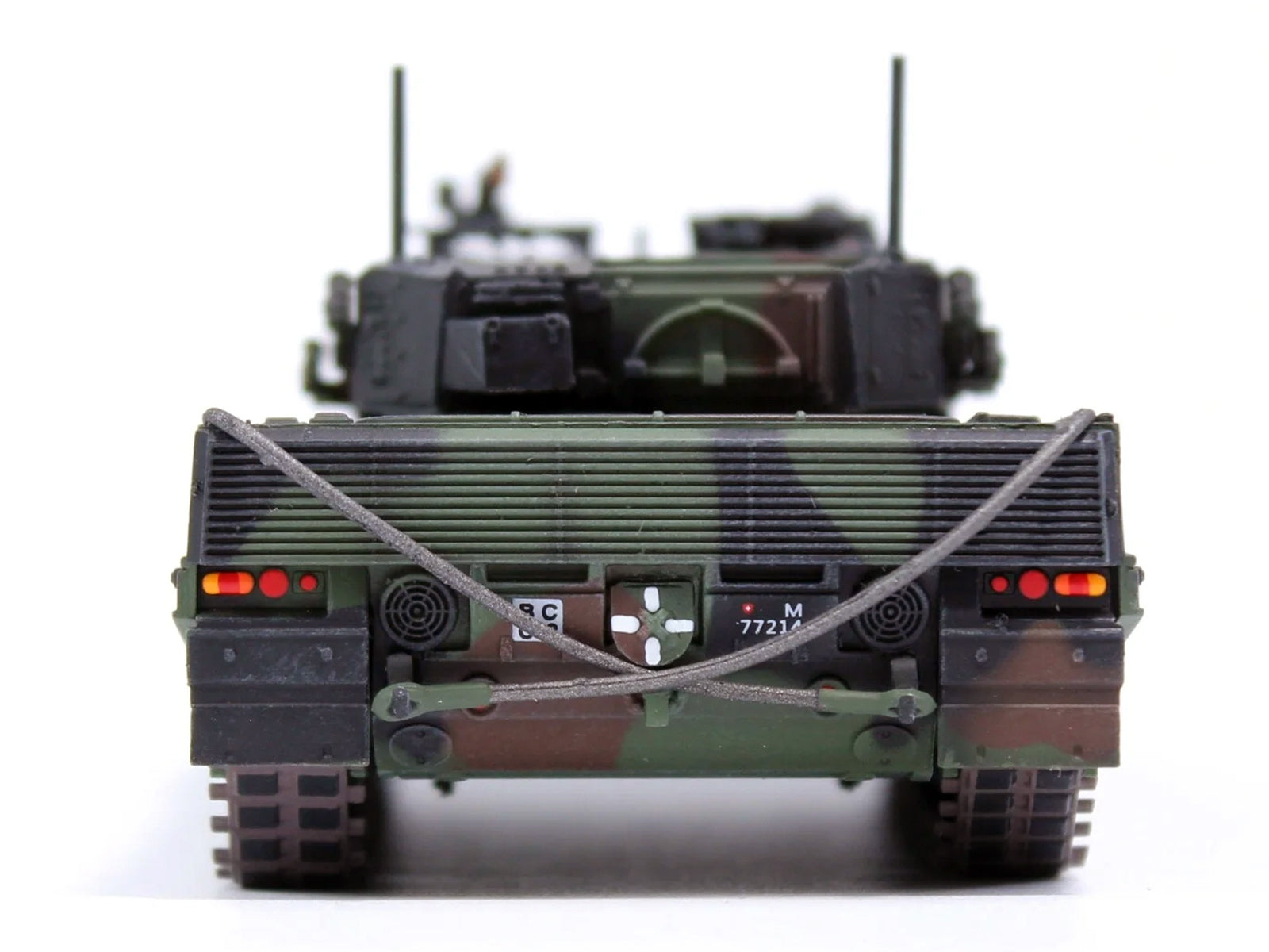 Leopard 2A4 Main Battle Tank "Pz.87 13th Pz Btn Steel Army Parade Thun Switzerland" (2006) Swiss Army "Armor Premium" Series 1/72 Diecast Model by Panzerkampf