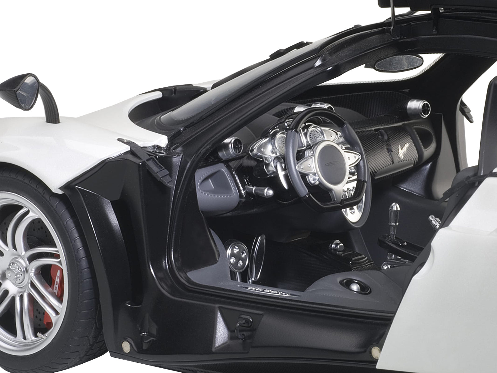 Pagani Huayra White 1/12 Model Car by Autoart - image 3