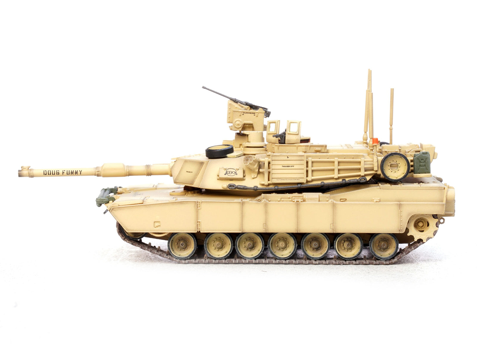 General Dynamics M1A2 SEP V2 Abrams Tank "2nd Battalion 7th Infantry Regiment 1st Armored Brigade Combat Team 3rd Infantry Division" United States Army 1/72 Diecast Model by Panzerkampf - image 2
