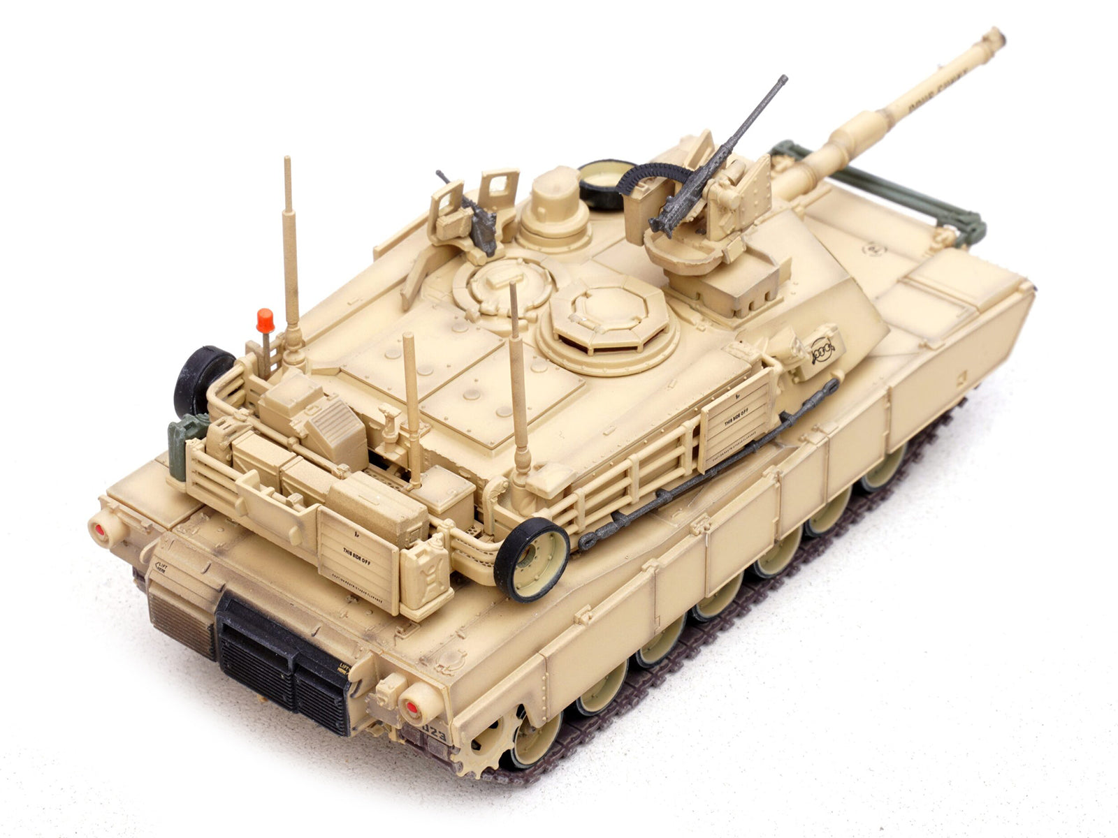 General Dynamics M1A2 SEP V2 Abrams Tank "2nd Battalion 7th Infantry Regiment 1st Armored Brigade Combat Team 3rd Infantry Division" United States Army 1/72 Diecast Model by Panzerkampf - image 5