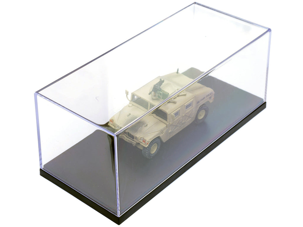 M988 Modern 4×4 Utility Vehicle with Grenade Launcher Desert Sand "Military Police 4th Traffic Platoon A company 92nd MP Battalion 89th MP Brigade Ad Daman Saudi Arabia Gulf War" (1990) "Military Miniature" Series 1/64 Diecast Model by Panzerkampf - image
