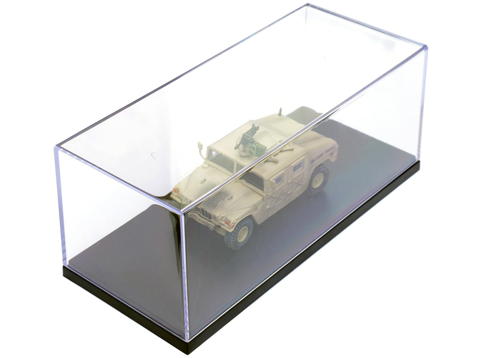 M988 Modern 4×4 Utility Vehicle with Grenade Launcher Desert Sand "Military Police 4th Traffic Platoon A company 92nd MP Battalion 89th MP Brigade Ad Daman Saudi Arabia Gulf War" (1990) "Military Miniature" Series 1/64 Diecast Model by Panzerkampf - image