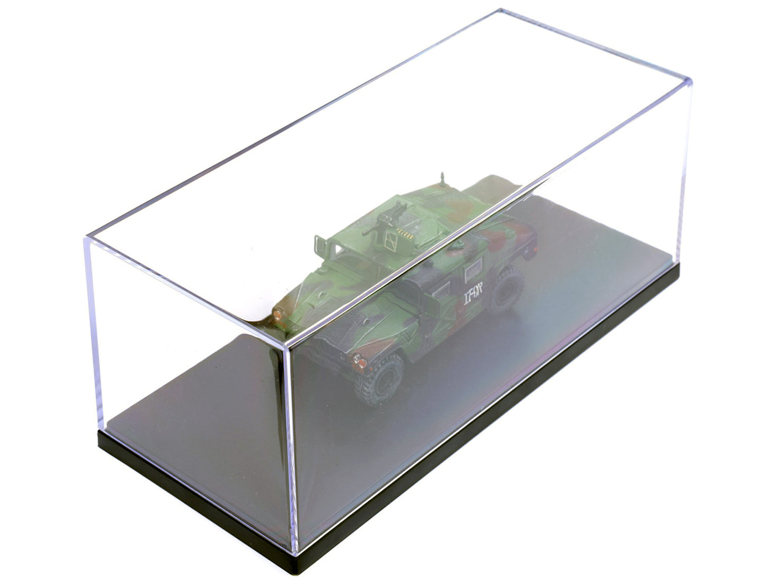 M988 Modern 4×4 Utility Vehicle with Grenade Launcher Camouflage "Military Police 65th Company 519th MP Battalion IFOR HQ ARRC Forward Brcko Bosnia and Herzegovina" (1996) "Military Miniature" Series 1/64 Diecast Model by Panzerkampf - image 5