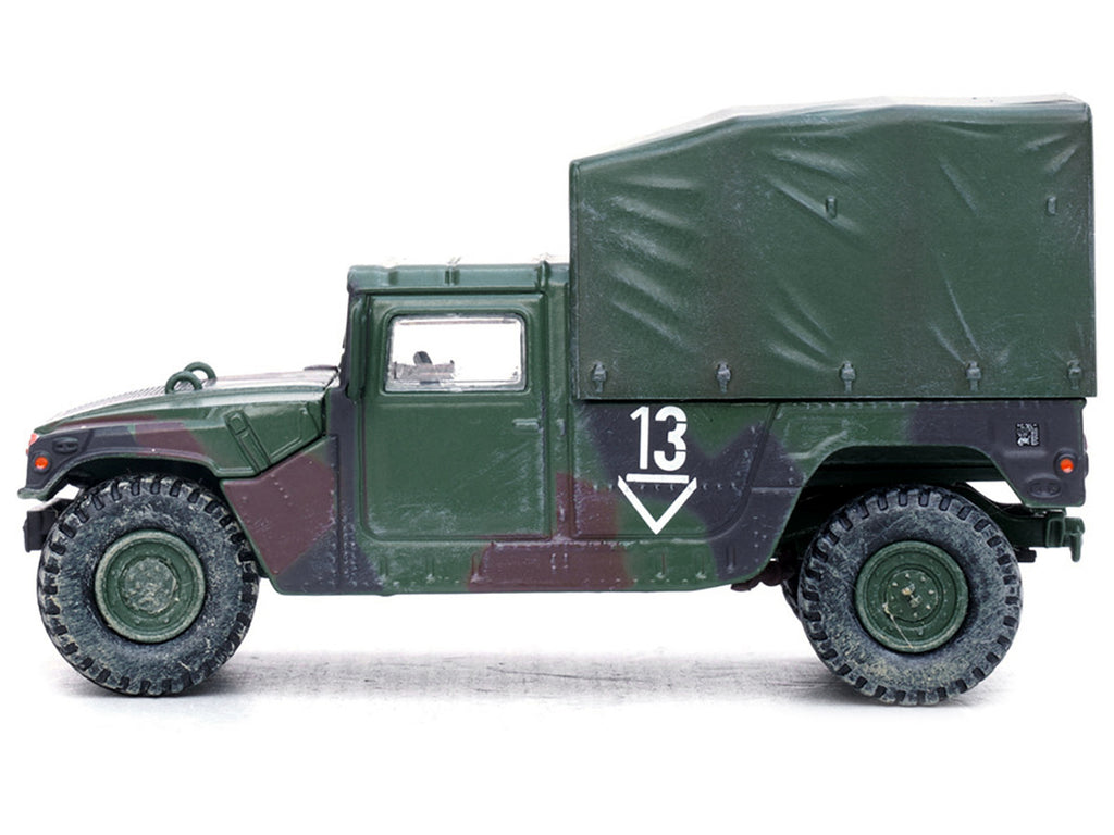 M998 HMMWV "2nd Battalion 3rd Field Artillery Regiment 1st Armored Division Stationed in Germany" (1999) United States Army "Military Miniature" Series 1/64 Diecast Model by Panzerkampf - image 3