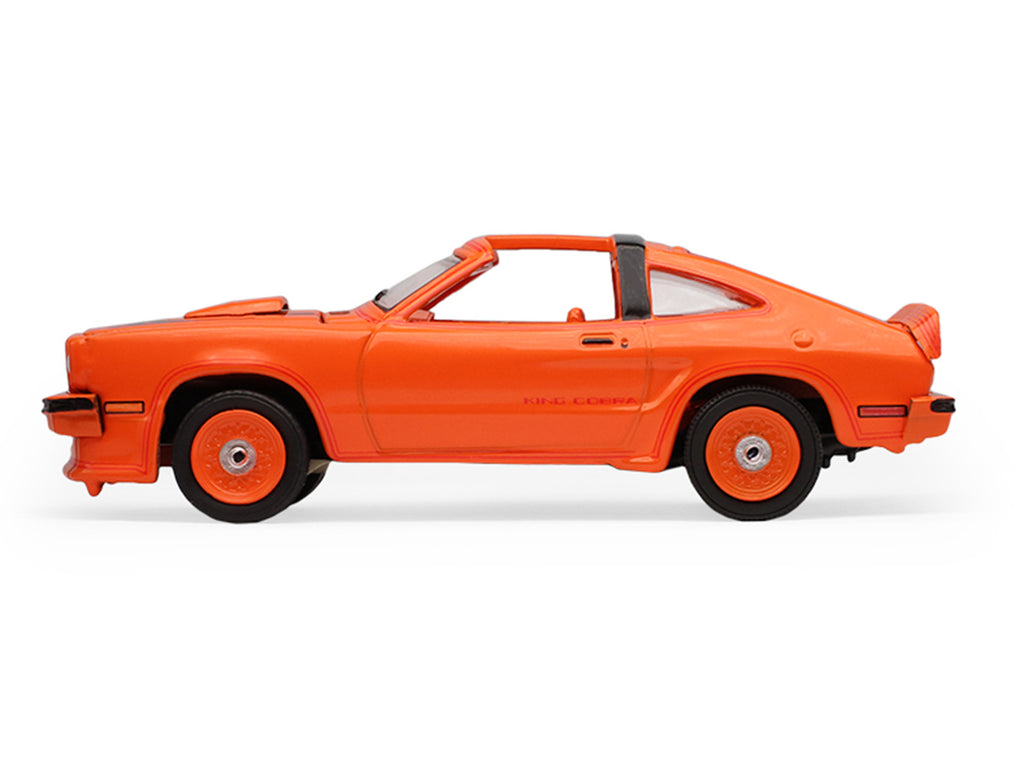 1978 Ford Mustang King Cobra II Tangerine with Black Graphics and Tangerine Interior "The Mustang Stampede" Series 2 1/64 Diecast Model Car by Greenlight - image 2