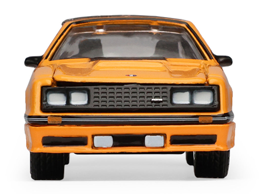 1982 Ford Foxbody Mustang Medium Vanilla Yellow with Black Top "The Mustang Stampede" Series 2 1/64 Diecast Model Car by Greenlight - image 3