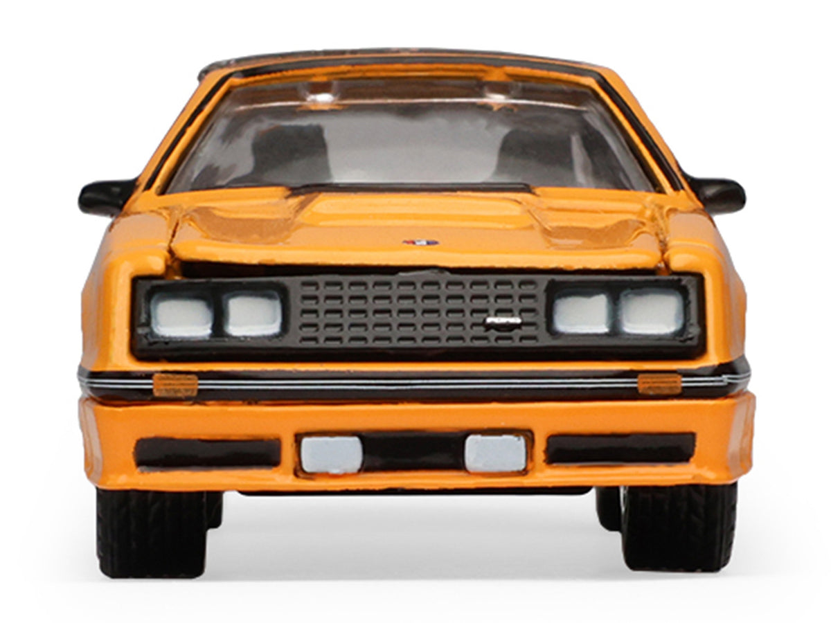 1982 Ford Foxbody Mustang Medium Vanilla Yellow with Black Top "The Mustang Stampede" Series 2 1/64 Diecast Model Car by Greenlight - image 3