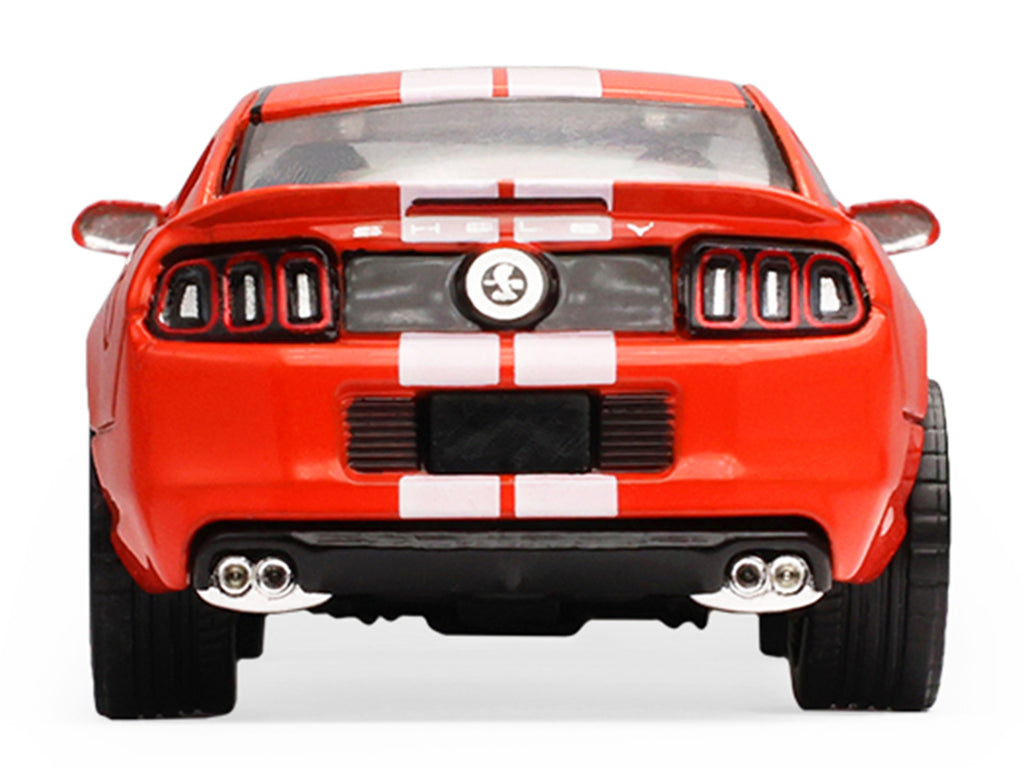 2013 Ford Shelby Mustang GT500 Race Red with White Stripes "Stampede" Series 2 1/64 Diecast Model Car by Greenlight