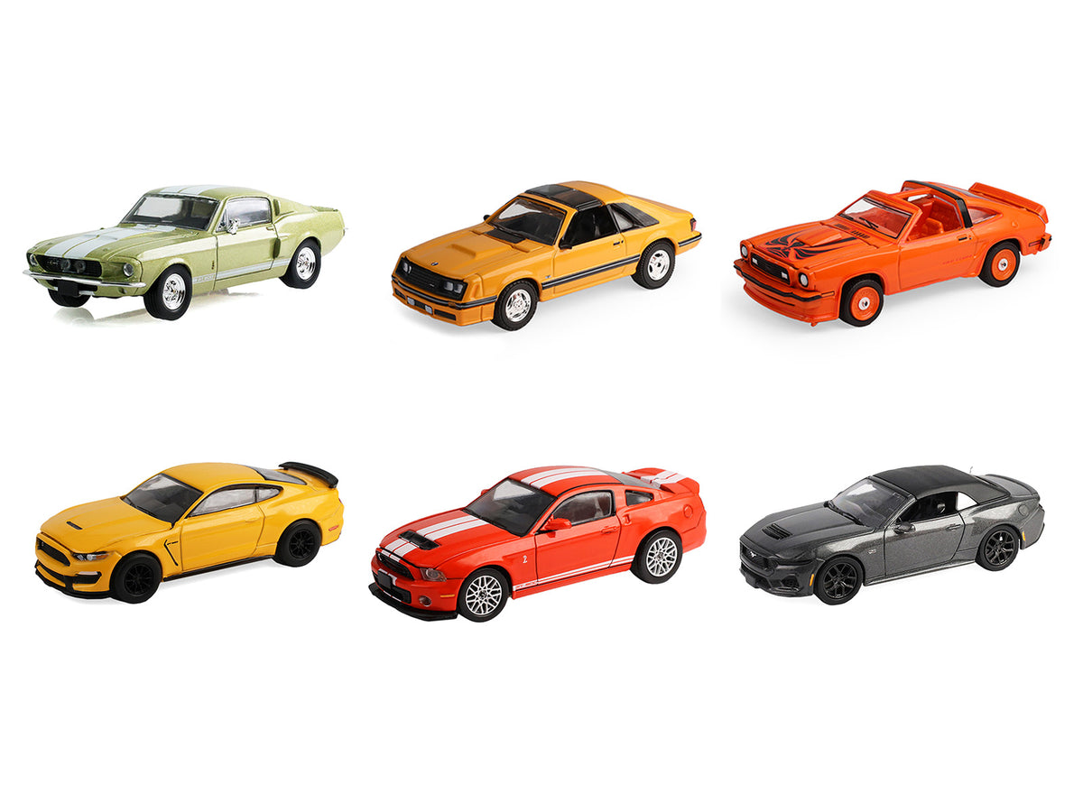 "The Mustang Stampede" Series 2 Set of 6 pieces 1/64 Diecast Model Cars by Greenlight - image 2