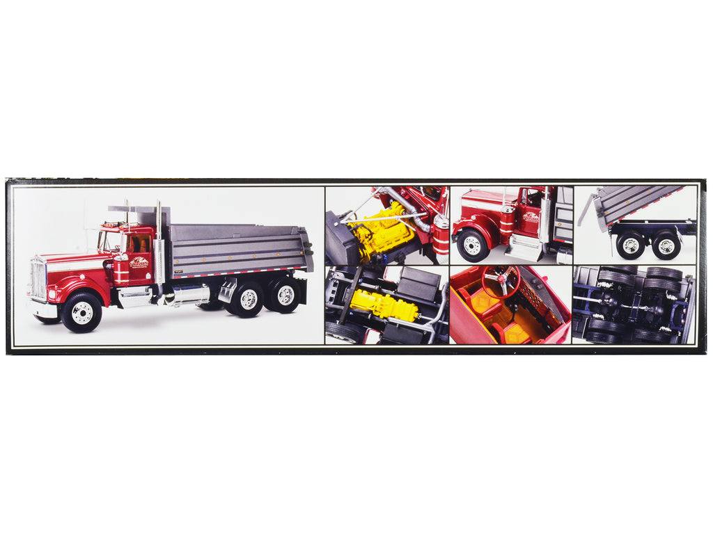 Level 5 Model Kit Kenworth W-900 Dump Truck 1/25 Scale Model by Revell - image 4