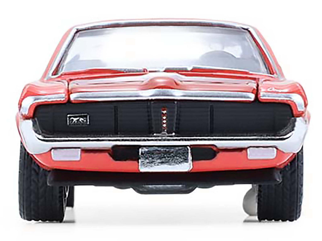 1969 Mercury Cougar Eliminator "Dyno Don" Red with Orange Stripes "GreenLight Muscle" Series 30 1/64 Diecast Model Car by Greenlight - image 4