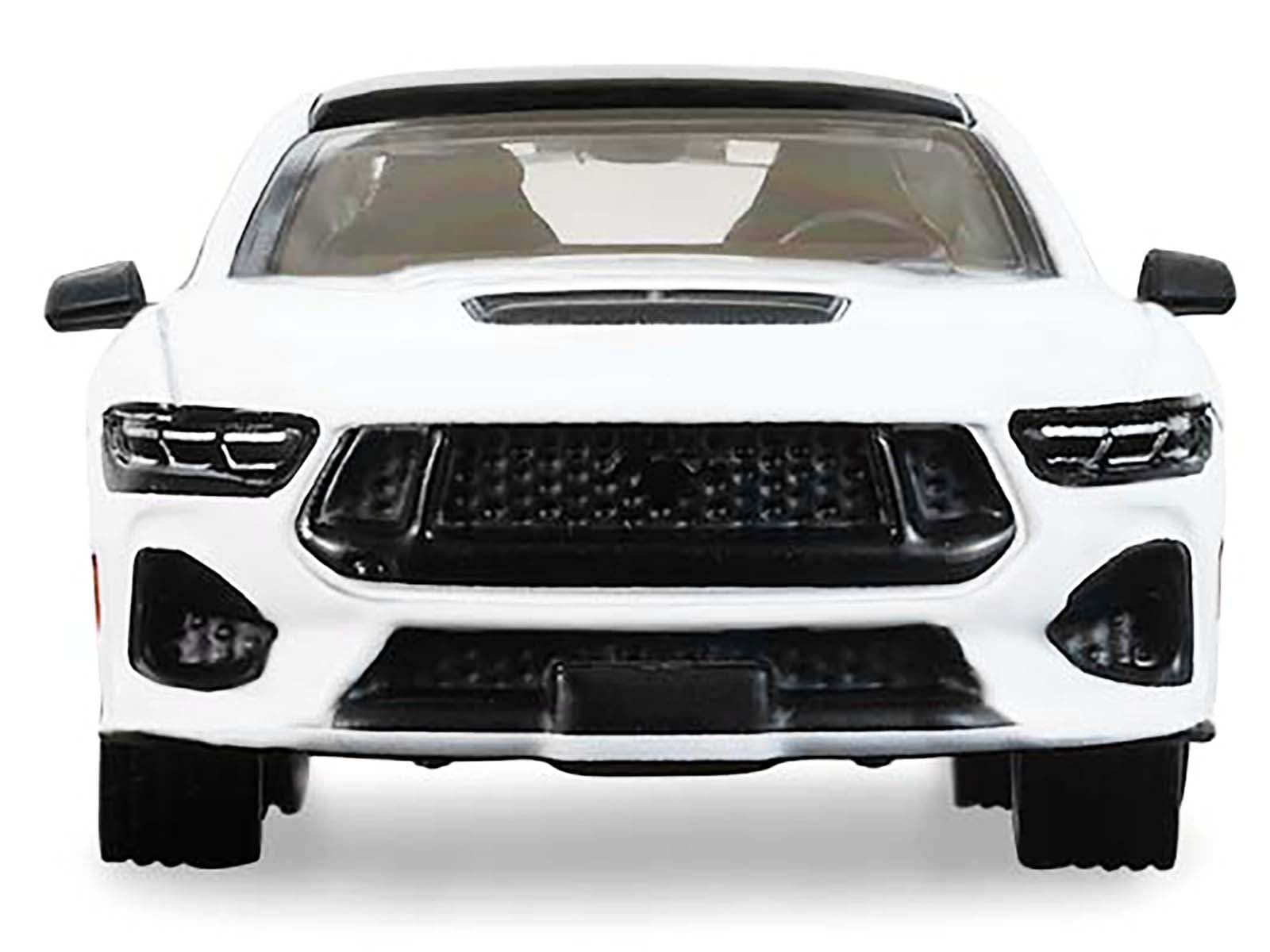 2024 Ford Mustang Oxford White with Black Top "GreenLight Muscle" Series 30 1/64 Diecast Model Car by Greenlight - image 4