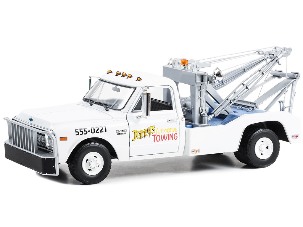 1969 Chevrolet C-30 Dually Wrecker Jerry’s Towing "Fall Guy Stuntman Association" "The Fall Guy" (1981-1986) TV Series 1/18 Diecast Model Car by Greenlight - image 2