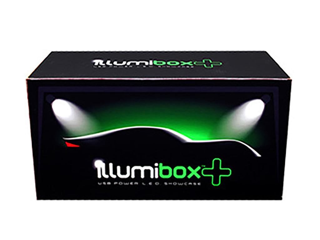 Collectible Display Show Case with LED Lights and Black Base for 1/24 1/18  Models by Illumibox - image 2