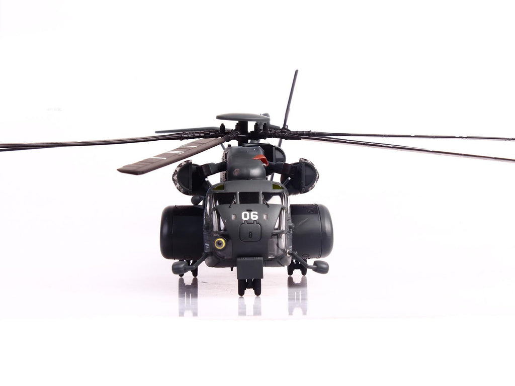 Sikorsky MH-53E Sea Dragon Helicopter "United States Navy Blackhawks Tail Number 06" Dark Gray 1/72 Diecast Model by Panzerkampf - image 5