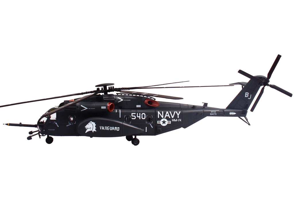 Sikorsky MH-53E Sea Dragon Helicopter "United States Navy Vanguard Tail Number 540" Dark Gray 1/72 Diecast Model by Panzerkampf - image 2