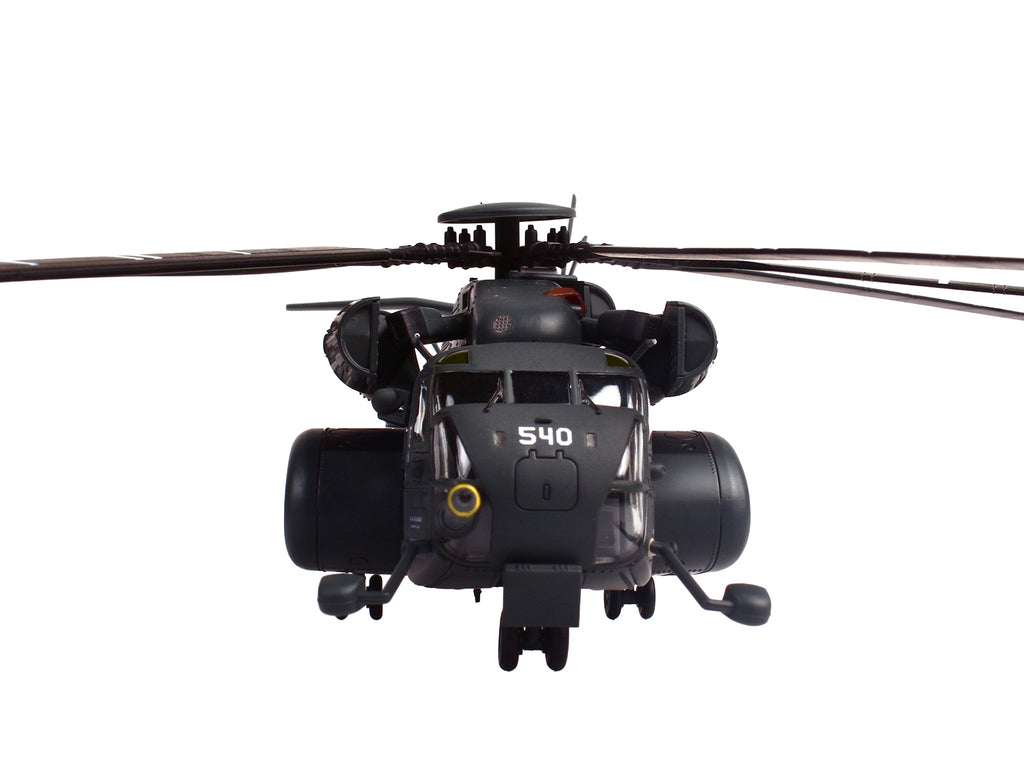 Sikorsky MH-53E Sea Dragon Helicopter "United States Navy Vanguard Tail Number 540" Dark Gray 1/72 Diecast Model by Panzerkampf - image 3