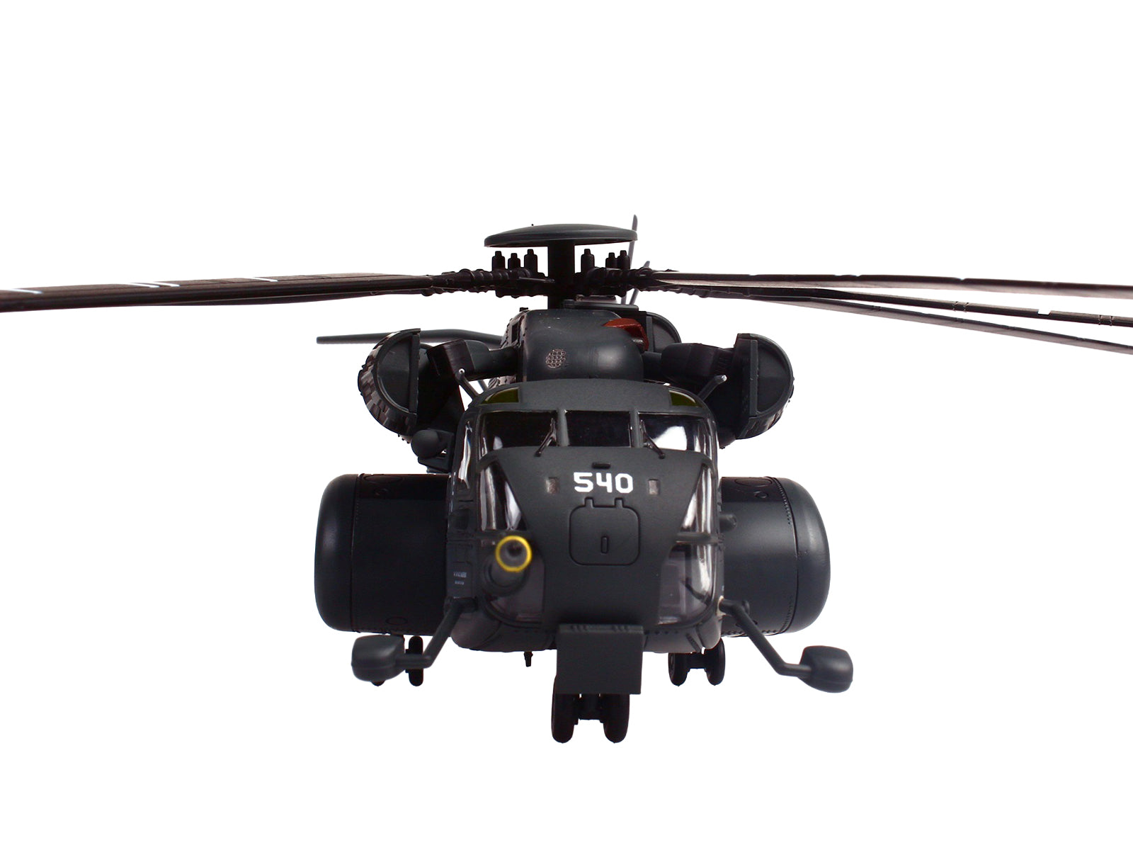 Sikorsky MH-53E Sea Dragon Helicopter "United States Navy Vanguard Tail Number 540" Dark Gray 1/72 Diecast Model by Panzerkampf - image 3