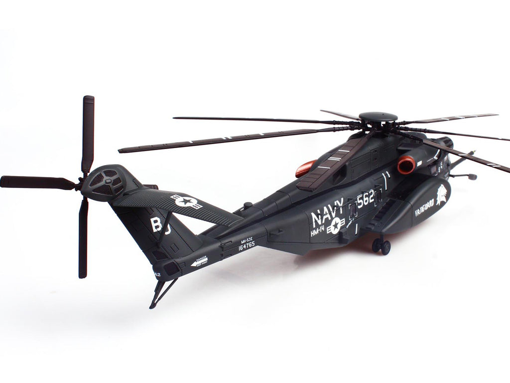 Sikorsky MH-53E Sea Dragon Helicopter "United States Navy Vanguard Tail Number 562" Dark Gray 1/72 Diecast Model by Panzerkampf - image 3