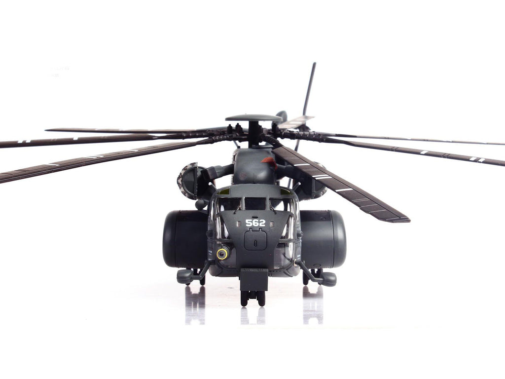 Sikorsky MH-53E Sea Dragon Helicopter "United States Navy Vanguard Tail Number 562" Dark Gray 1/72 Diecast Model by Panzerkampf - image 5