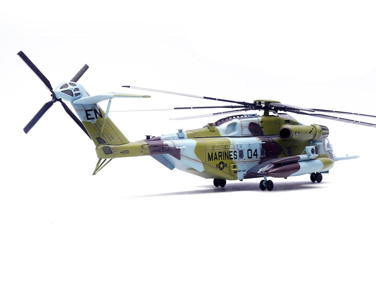 Sikorsky CH-53E Super Stallion Helicopter #04 "161184 HMH-464 Condors MCAS New River" (1990) United States Marine Corps 1/72 Diecast Model by Panzerkampf - image 3