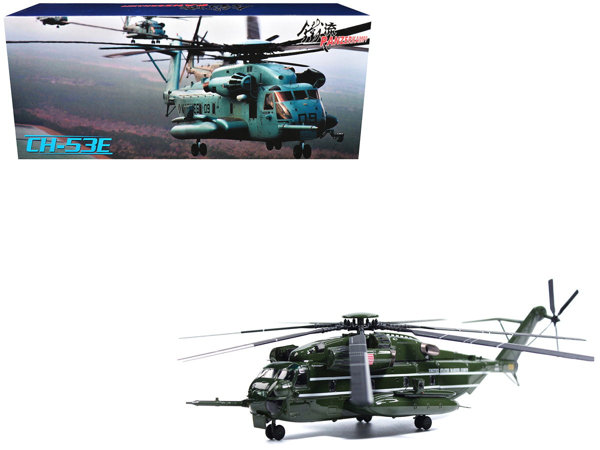 Sikorsky CH-53E Sea Stallion Helicopter #31 "HMX-1 Nighthawks MCAS Quantico VA" United States Marine Corps 1/72 Diecast Model by Panzerkampf