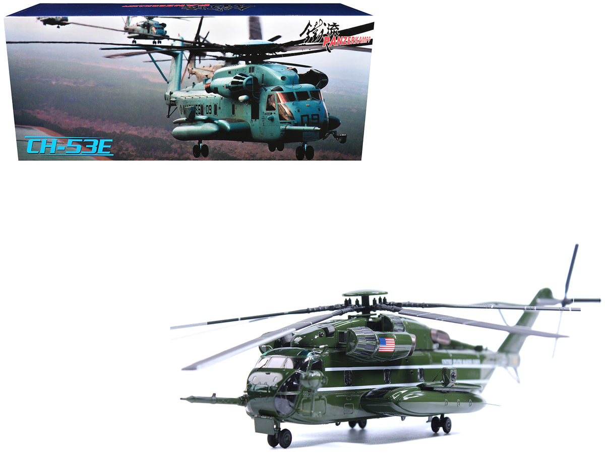 Sikorsky CH-53E Sea Stallion Helicopter #32 "HMX-1 Nighthawks MCAS Quantico VA" United States Marine Corps 1/72 Diecast Model by Panzerkampf