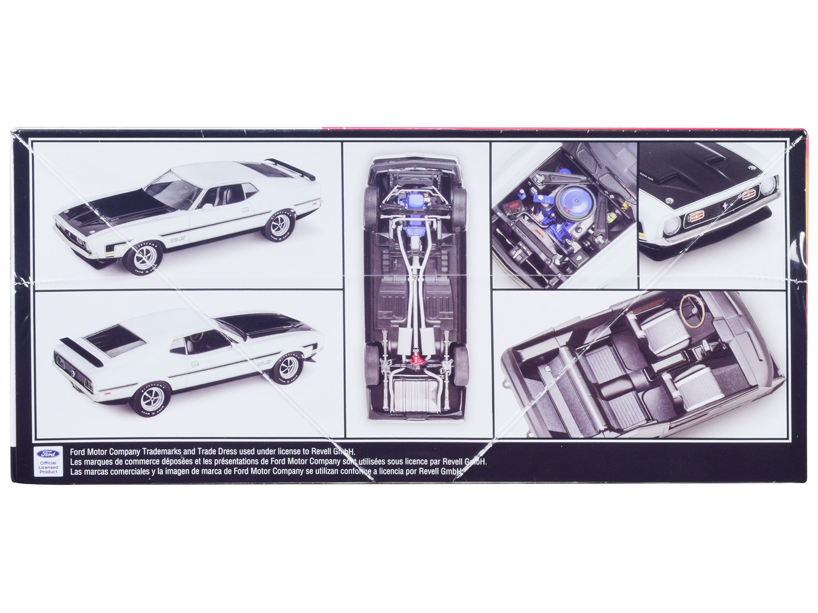 Level 4 Model Kit 1971 Ford Mustang Boss 351 1/25 Scale Model by Revell - image 2
