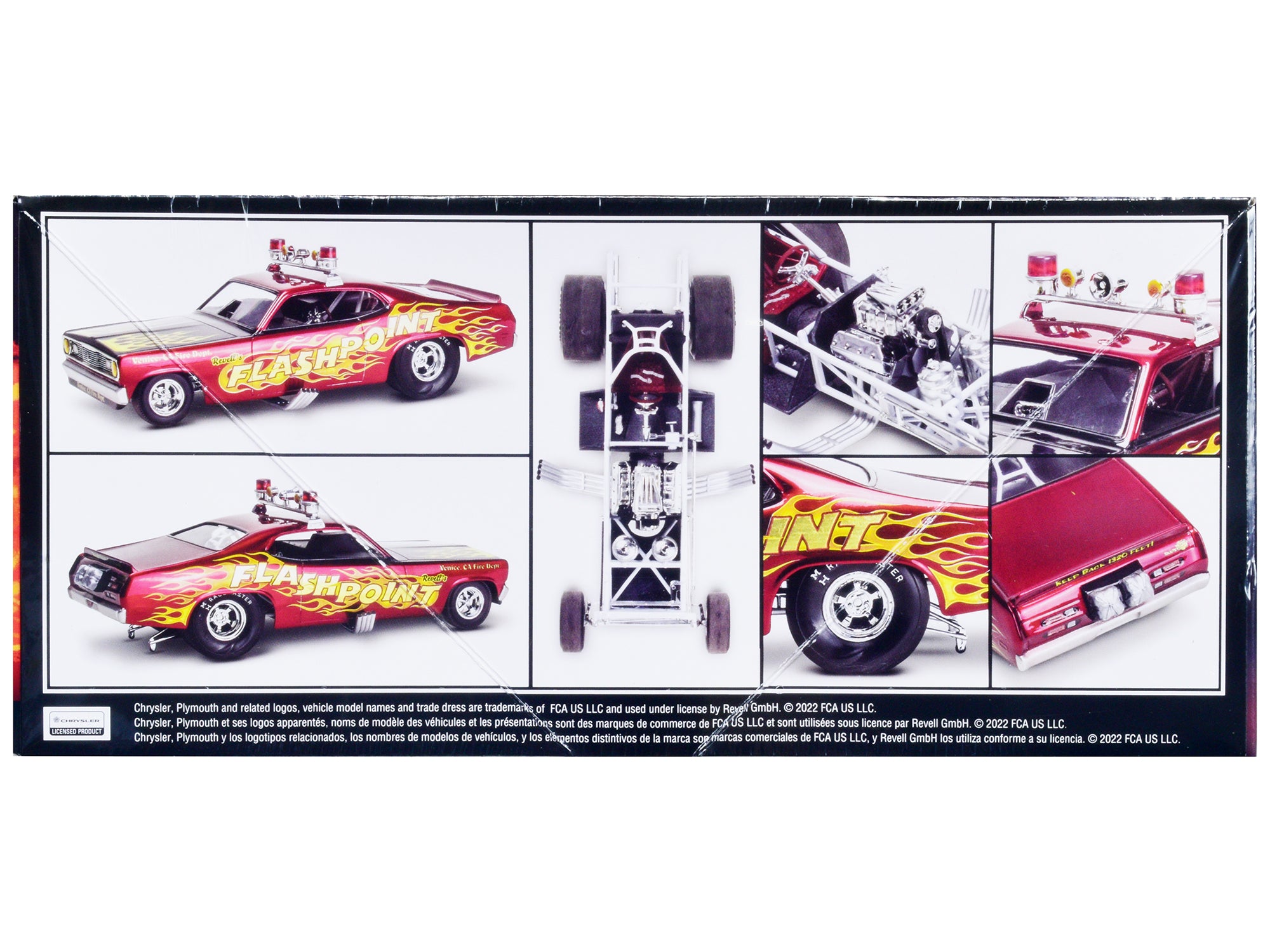 Level 4 Model Kit 1970 Plymouth Duster Funny Car 1/24 Scale Model by Revell - image 4