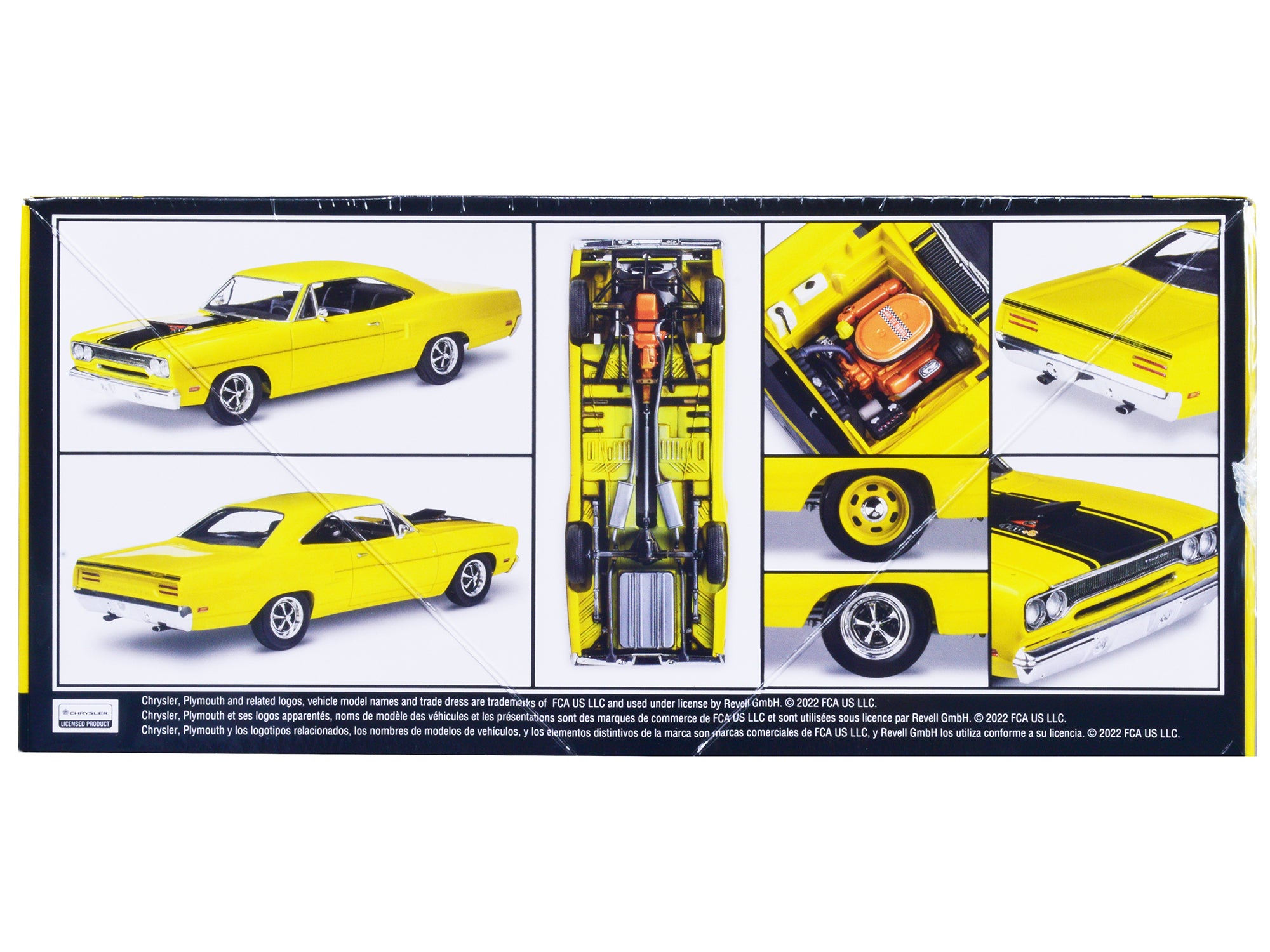 Level 4 Model Kit 1970 Plymouth Road Runner 1/24 Scale Model by Revell - image 3
