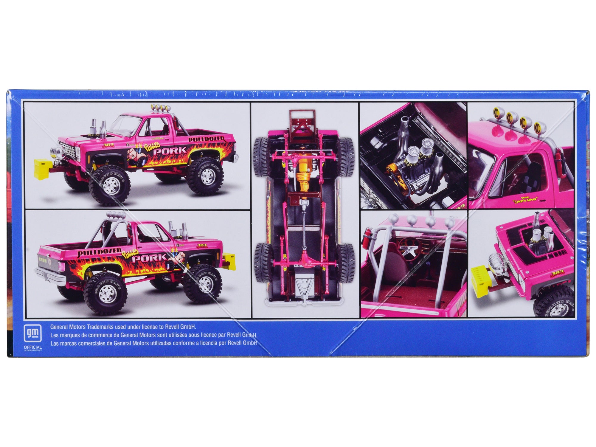 Level 4 Model Kit 1978 Chevrolet Blazer Pickup Truck "Pulled Pork Pulldozer" 1/24 Scale Model by Revell - image 4