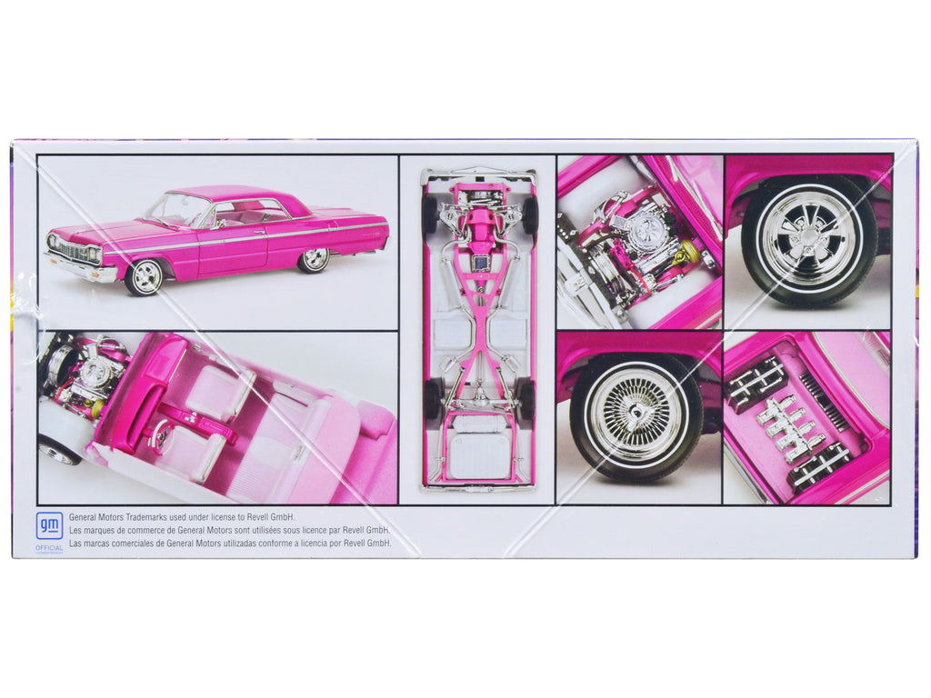 Level 4 Model Kit 1964 Chevrolet Impala SS Lowrider 1/25 Scale Model by Revell - image 2