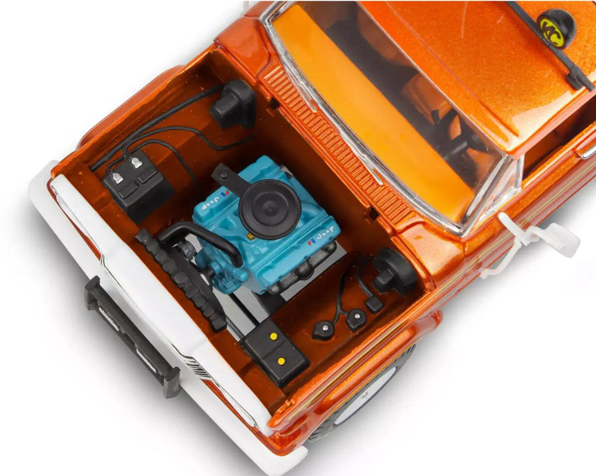 Level 4 Model Kit 1979 Jeep J-10 Pickup Truck with Camper Top 1/24 Scale Model by Revell - image 3