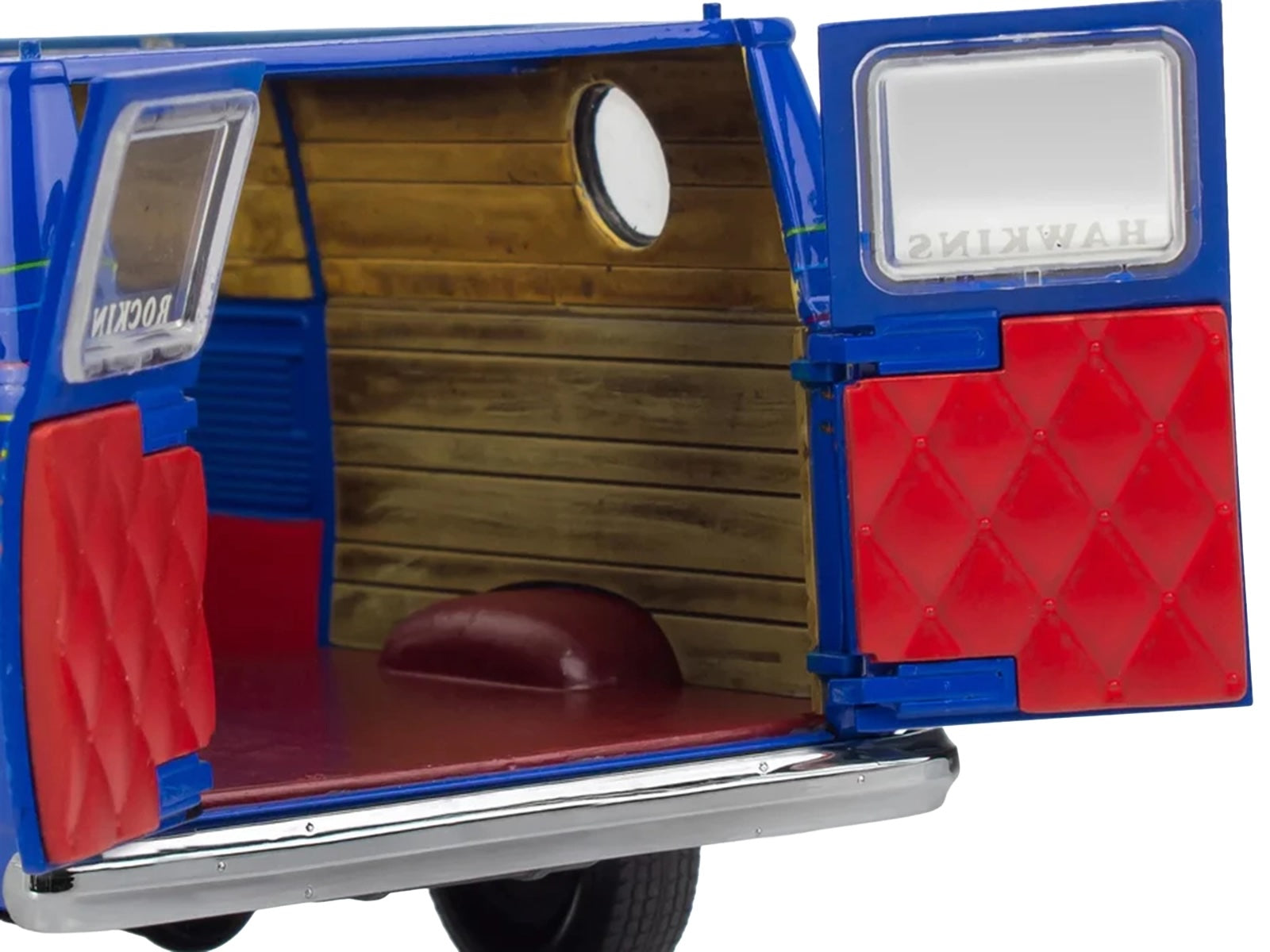 Level 3 Model Kit 1977 GMC "WSQK Squawk" Van "Stranger Things" (2016-2025) TV Series 1/25 Scale Model by Revell - image 3