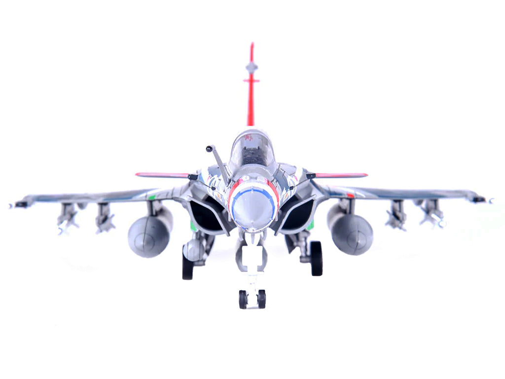 Dassault Rafale C Fighter Jet "Regiment de Chasse 2/30 Normandie-Niemen" 75th Anniversary Edition with Missile Accessories "Panzerkampf Wing" Series 1/72 Scale Model by Panzerkampf - image 3