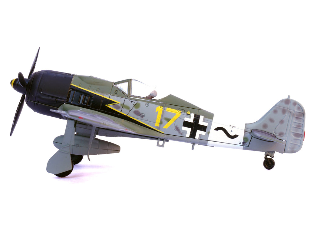 Focke-Wulf Fw 190A Aircraft "Yellow 17 24-Victory Ace Willi Unger 12./JG 3 Udet Germany" (1944) German Luftwaffe 1/72 Diecast Model Airplane by Legion - image 2