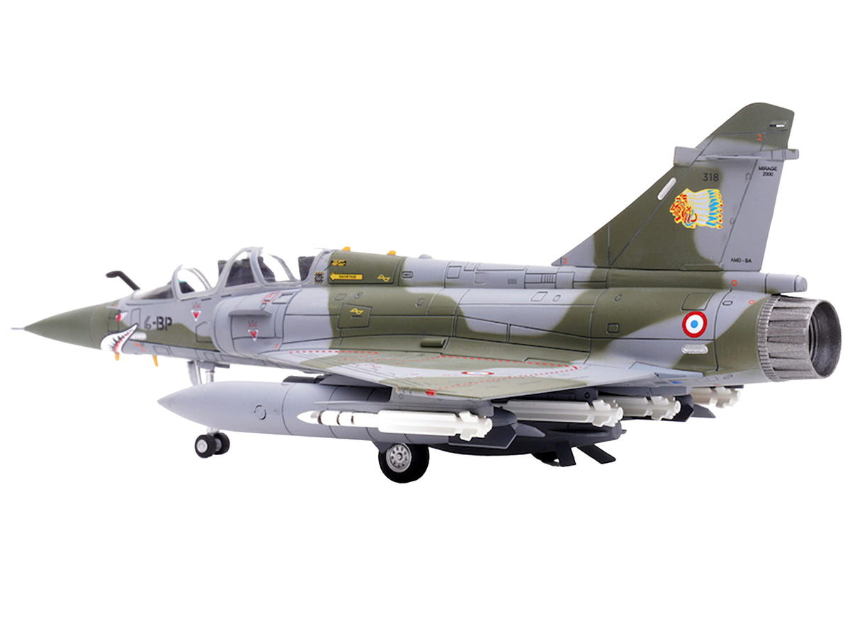 Dassault Mirage 2000N Fighter Aircraft "Escadron de Chasse 2/4 La Fayette Luxeuil" (2004) French Air Force "Wing" Series 1/72 Diecast Model by Panzerkampf - image 4