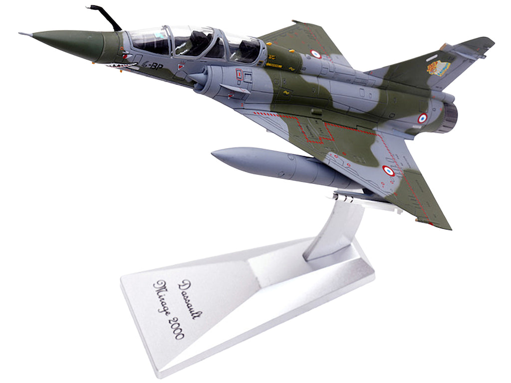 Dassault Mirage 2000N Fighter Aircraft "Escadron de Chasse 2/4 La Fayette Luxeuil" (2004) French Air Force "Wing" Series 1/72 Diecast Model by Panzerkampf - image 5