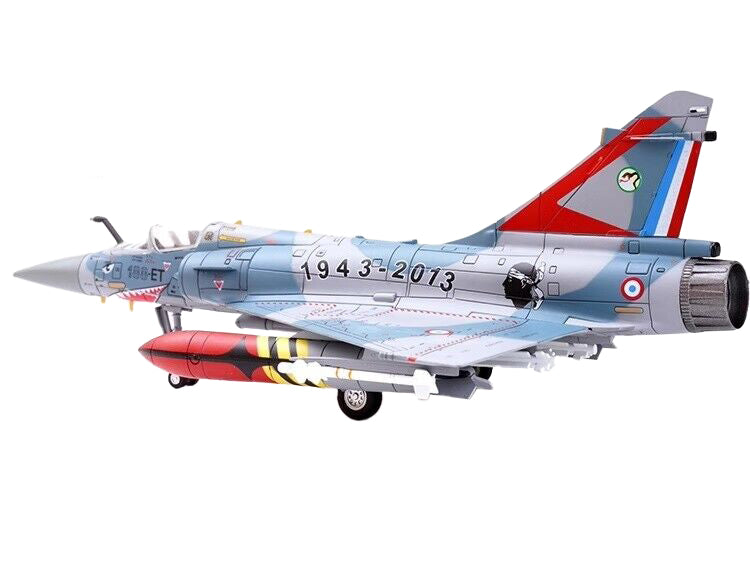 Dassault Mirage 2000-5F Fighter Aircraft "70th Anniversary of Corsica Squadron" French Air Force "Wing" Series 1/72 Diecast Model by Panzerkampf - image 2