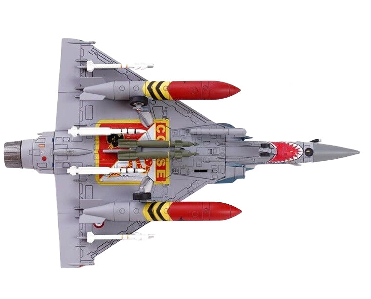 Dassault Mirage 2000-5F Fighter Aircraft "70th Anniversary of Corsica Squadron" French Air Force "Wing" Series 1/72 Diecast Model by Panzerkampf - image 3