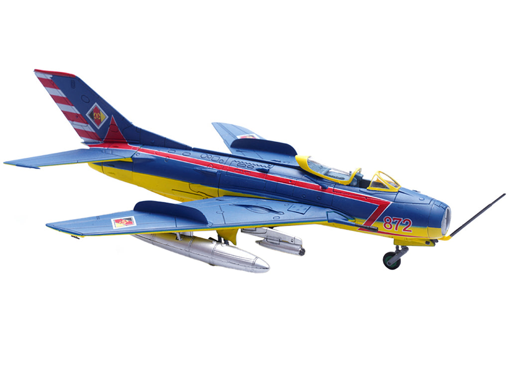 Mikoyan-Gurevich MiG-19S Farmer C Fighter Aircraft "1 Staffel/JG-3. Preschen." 5th World Aerobatic Championships (1968) "Wing" Series 1/72 Diecast Model by Panzerkampf - image 3