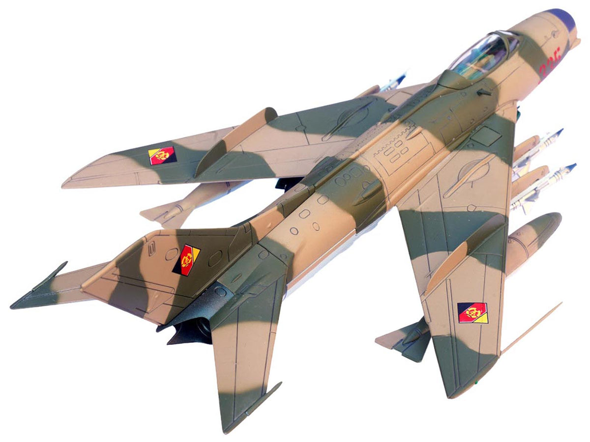 Mikoyan-Gurevich MiG-19PM Farmer-E Fighter Aircraft "Red 335" East German Air Force 1/72 Diecast Model by Panzerkampf - image 4